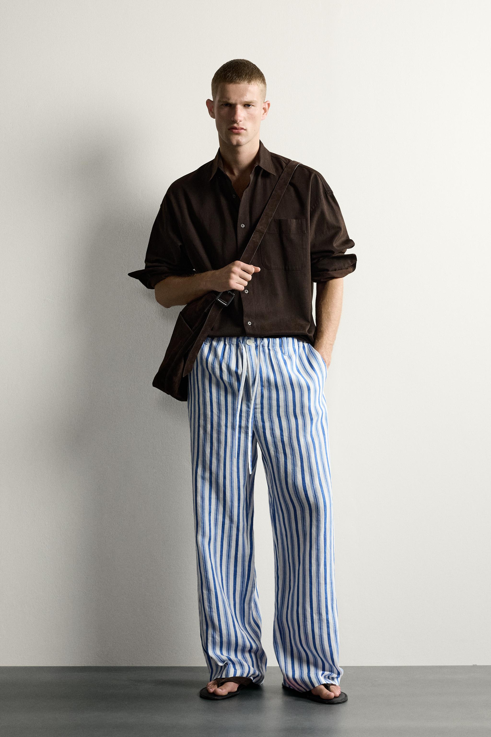 PANTALON RELAXED FIT 100% LIN